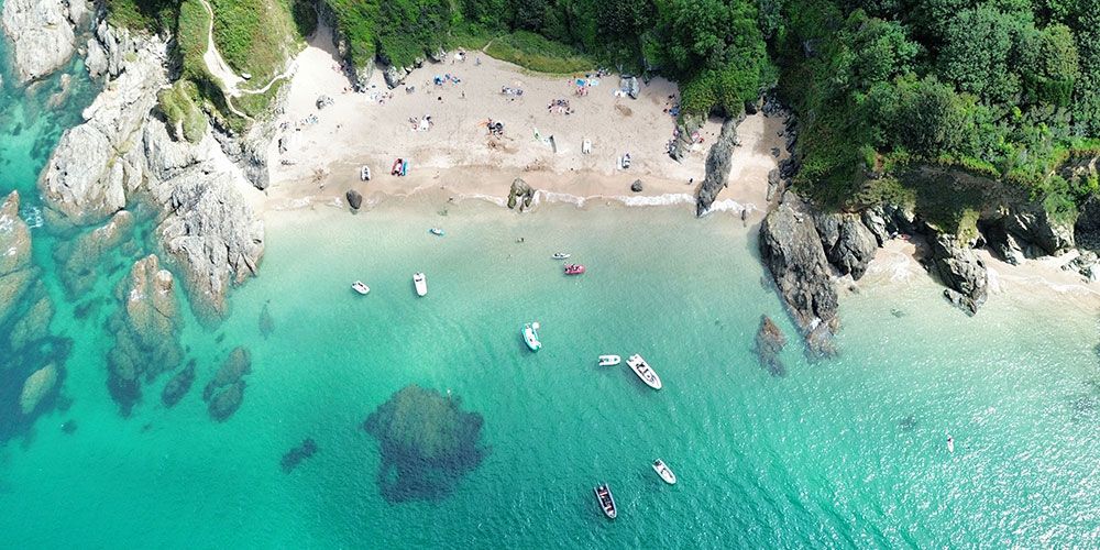 Campervan hire at the beach
